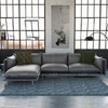 Modern Leisure Living Room Leather Sofa