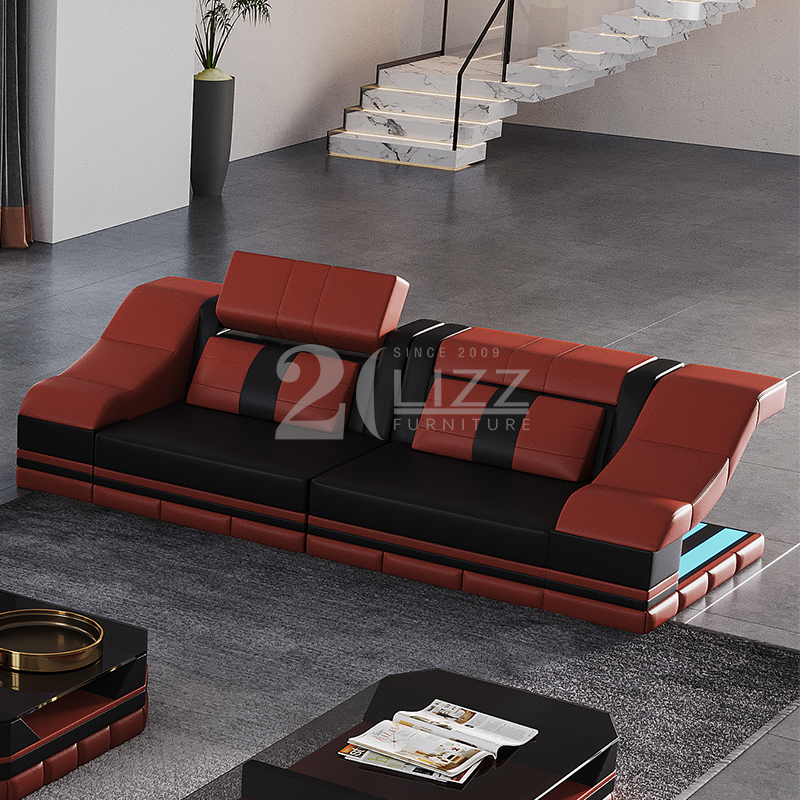 2223 Leather Sofa
