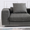 Corner Large Dark Grey Living Room Sofa