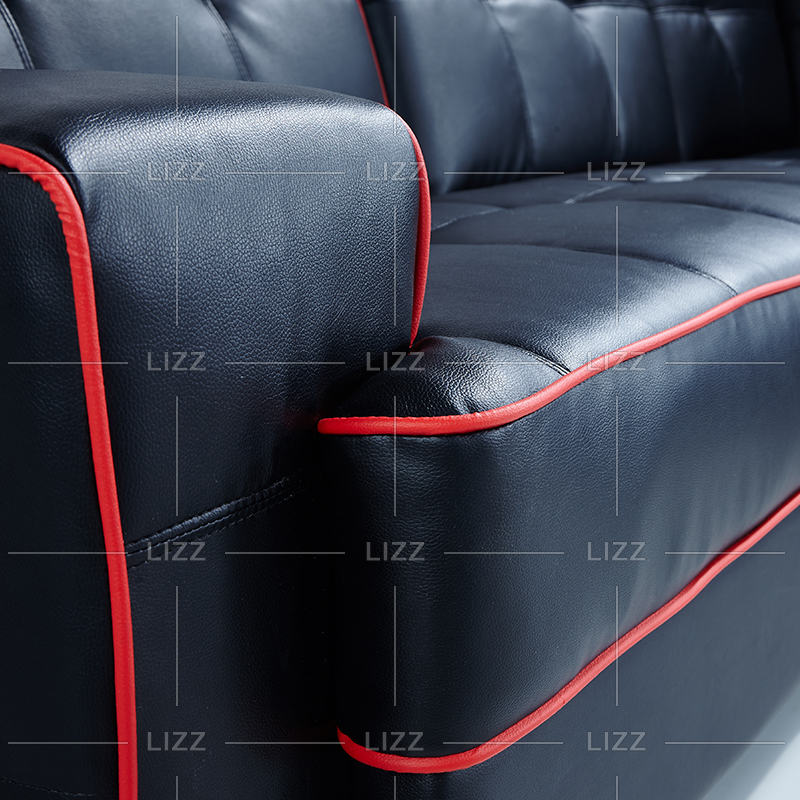 Modular Classic Leather Sofa for Living Room