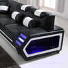 Leisure Sectional Led Sectional Sofa with Middle Table