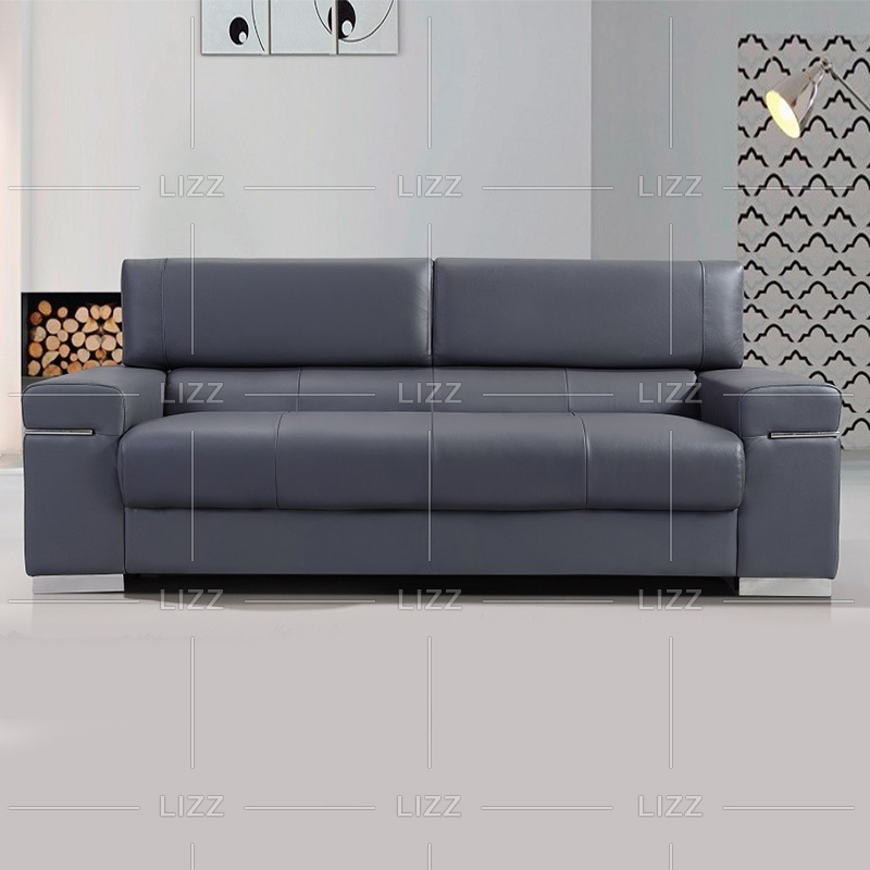 Traditional Small Grey Living Room Sofa