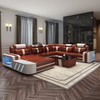 Couch Cloth Led Sectional Sofa for Living Room