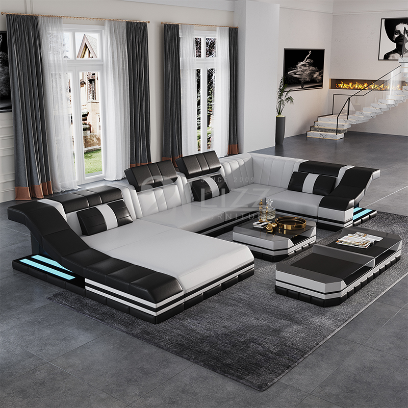 2223 Leather Sofa