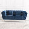 Home European Design Blue Fabric Sofa