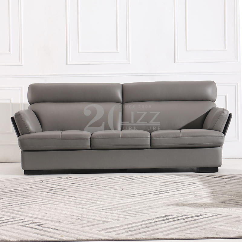 Leisure Functional 3 Seater Leather Sofa