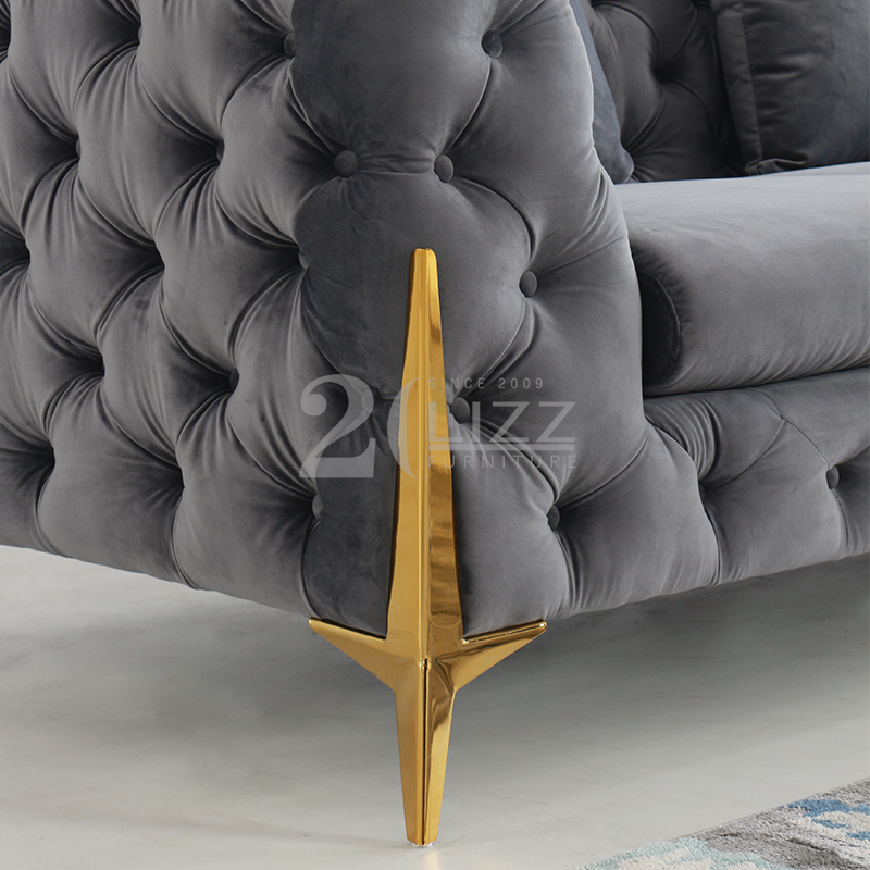 Luxury Corner High Quality Fabric Sofa